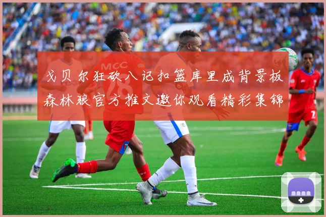 戈贝尔狂砍八记扣篮库里成背景板森林狼官方推文邀你观看精彩集锦